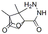 (9ci)-4,7,7-三甲基-3-氧代-2-噁雙環(huán)[2.2.1]庚烷-1-羧酸肼結(jié)構(gòu)式_539858-02-1結(jié)構(gòu)式
