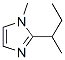 1-甲基-2-(1-甲基丙基)-1H-咪唑結(jié)構(gòu)式_54001-59-1結(jié)構(gòu)式