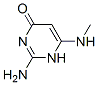(6ci,9ci)-2-氨基-6-(甲基氨基)-4(1H)-嘧啶酮結(jié)構(gòu)式_54004-20-5結(jié)構(gòu)式