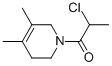 (9ci)-1-(2-氯-1-氧代丙基)-1,2,3,6-四氫-4,5-二甲基-吡啶結構式_54152-10-2結構式