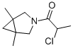 (9ci)-3-(2-氯-1-氧代丙基)-1,5-二甲基-3-氮雜雙環(huán)[3.1.0]己烷結構式_54152-20-4結構式