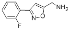 [3-(2-氟苯基)異噁唑-5-基]甲胺結(jié)構(gòu)式_543713-33-3結(jié)構(gòu)式