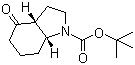 (3Ar,7ar)-rel-八氫-4-氧代-1H-吲哚-1-羧酸叔丁酯結(jié)構(gòu)式_543910-25-4結(jié)構(gòu)式