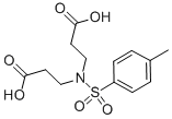 N-p-Toluenesulfonylimino-3，3′-dipropionic Acid Structure,5446-58-2Structure
