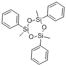 1,3,5-Trimethyl-1,3,5-triphenylcyclotrisiloxaneStructure,546-45-2Structure 1,3,5-Trimethyl-1,3,5-triphenylcyclotrisiloxane Structure,546-45-2Structure