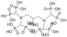 2-羥基-1,3-亞丙基二胺-n,n,n’,n’-四(亞甲基磷酸)結(jié)構(gòu)式_54622-43-4結(jié)構(gòu)式