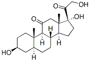 5-Alpha-孕烷-3-beta, 17,21-三醇-11,20-二酮結(jié)構(gòu)式_547-77-3結(jié)構(gòu)式