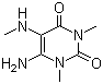 6-氨基-1,3-二甲基-5-(甲基氨基)-2,4(1h,3h)-嘧啶二酮結(jié)構(gòu)式_54729-62-3結(jié)構(gòu)式