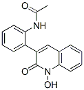 N-[2-(1,2-二氫-1-羥基-2-氧代喹啉-3-基)苯基]乙酰胺結(jié)構(gòu)式_54833-78-2結(jié)構(gòu)式