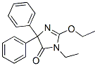 2-乙氧基-3-乙基 -3,5-二氫-5,5-二苯基 -4H-咪唑 -4-酮結(jié)構(gòu)式_54964-78-2結(jié)構(gòu)式