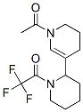 1-乙?；?1,2,3,4-四氫-5-[1-(三氟乙酰基)-2-哌啶基]吡啶結(jié)構(gòu)式_54966-10-8結(jié)構(gòu)式