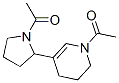 1-乙?；?5-(1-乙酰基-2-吡咯烷)-1,2,3,4-四氫吡啶結(jié)構(gòu)式_54966-17-5結(jié)構(gòu)式