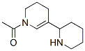 1-乙酰基-1,2,3,4-四氫-5-(2-哌啶基)吡啶結(jié)構(gòu)式_54966-22-2結(jié)構(gòu)式