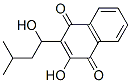 2-羥基-3-(1-羥基-3-甲基丁基)-1,4-萘二酮結(jié)構(gòu)式_55030-44-9結(jié)構(gòu)式
