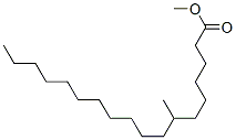 7-甲基硬脂酸甲酯結(jié)構(gòu)式_55124-98-6結(jié)構(gòu)式