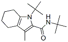 N,1-雙(1,1-二甲基乙基)-4,5,6,7-四氫-3-甲基-1H-吲哚-2-羧酰胺結(jié)構(gòu)式_55125-10-5結(jié)構(gòu)式
