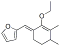 2-[(2-乙氧基-3,4-二甲基-2-環(huán)己烯-1-基)甲基]呋喃結(jié)構(gòu)式_55162-49-7結(jié)構(gòu)式