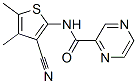 (9ci)-n-(3-氰基-4,5-二甲基-2-噻吩)-吡嗪羧酰胺結(jié)構(gòu)式_551910-16-8結(jié)構(gòu)式