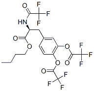 N,o-雙(三氟乙?；?-3-三氟乙酰基氧基-L-酪氨酸丁酯結構式_55493-76-0結構式