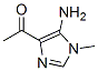 (9ci)-1-(5-氨基-1-甲基-1H-咪唑-4-基)-乙酮結(jié)構(gòu)式_55779-70-9結(jié)構(gòu)式