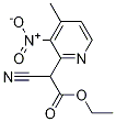 2-氰基-2-(4-甲基-3-硝基吡啶-2-基)乙酸乙酯結(jié)構(gòu)式_56057-20-6結(jié)構(gòu)式