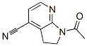 1-乙?；?2,3-二氫-1H-吡咯并[2,3-b]吡啶-4-甲腈結(jié)構(gòu)式_561298-00-8結(jié)構(gòu)式