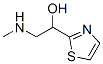 2-(甲基氨基)-1-(1,3-噻唑-2-基)乙醇結(jié)構(gòu)式_562101-31-9結(jié)構(gòu)式
