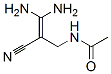 n-(3,3-二氨基-2-氰基-2-丙烯-1-基)-乙酰胺結構式_56563-14-5結構式
