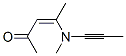(3z)-(9ci)-4-(甲基-1-丙炔氨基)-3-戊烯-2-酮結(jié)構(gòu)式_566892-53-3結(jié)構(gòu)式