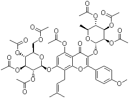 淫羊藿苷結構式_56692-02-5結構式