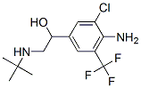 1-[4-氨基-3-氯-5-(三氟甲基)苯基]-2-(叔丁基氨基)乙醇結構式_56707-24-5結構式