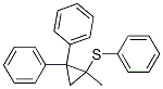 1,1-[2-甲基-2-(苯基硫代)環(huán)亞丙基]雙苯結(jié)構(gòu)式_56728-02-0結(jié)構(gòu)式