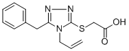 (4-烯丙基-5-芐基-4H-[1,2,4]噻唑-3-基磺?；?-乙酸結構式_56929-54-5結構式