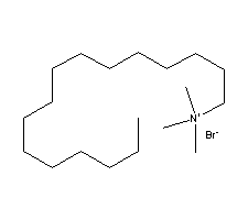 Hexadecyl trimethyl ammonium bromideStructure,57-09-0Structure Hexadecyl trimethyl ammonium bromide Structure,57-09-0Structure