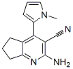 (9ci)-2-氨基-6,7-二氫-4-(1-甲基-1H-吡咯-2-基)-5H-環(huán)戊并[b]吡啶-3-甲腈結(jié)構(gòu)式_573931-73-4結(jié)構(gòu)式