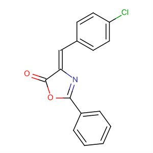 (Z)-4-(4-氯亞芐基)-2-苯基噁唑-5(4h)-酮結構式_57427-77-7結構式