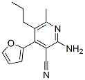 (9ci)-2-氨基-4-(2-呋喃)-6-甲基-5-丙基-3-吡啶甲腈結(jié)構(gòu)式_577982-93-5結(jié)構(gòu)式