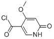 (9ci)-1,6-二氫-4-甲氧基-6-氧代-3-吡啶羰酰氯結(jié)構(gòu)式_57852-56-9結(jié)構(gòu)式