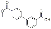 4-(甲氧基羰基)-[1,1-聯(lián)苯]-3-羧酸結(jié)構(gòu)式_579510-89-7結(jié)構(gòu)式