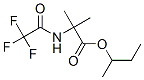 2-甲基-2-(三氟乙?；被?丙酸 1-甲基丙酯結(jié)構(gòu)式_57983-07-0結(jié)構(gòu)式