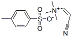 (Z)-(2-氰基乙烯基)三甲基銨對甲苯磺酸鹽結構式_58311-73-2結構式