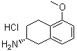 (R)-(+)-5-甲氧基-2-氨基四氫化萘鹽酸鹽結(jié)構(gòu)式_58349-15-8結(jié)構(gòu)式
