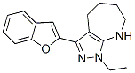 (9ci)-3-(2-苯并呋喃)-1-乙基-1,4,5,6,7,8-六氫-吡唑并[3,4-b]氮雜卓結(jié)構(gòu)式_583812-51-5結(jié)構(gòu)式