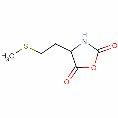 4-[2-(甲基硫代)乙基]噁唑啉-2,5-二酮結(jié)構(gòu)式_5840-77-7結(jié)構(gòu)式