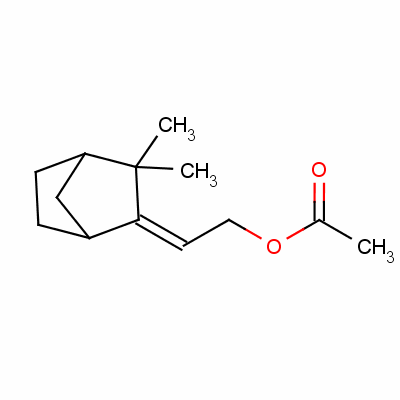 (E)-2-(3,3-二甲基雙環(huán)[2.2.1]庚-2-基)乙酸乙酯結(jié)構(gòu)式_58437-69-7結(jié)構(gòu)式