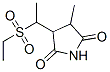 3-[1-(乙基磺?；?乙基]-4-甲基-2,5-吡咯烷二酮結(jié)構(gòu)式_58467-34-8結(jié)構(gòu)式