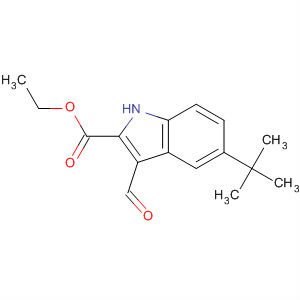 5-叔丁基-3-甲?；?1H-吲哚-2-羧酸乙酯結(jié)構(gòu)式_586336-73-4結(jié)構(gòu)式