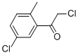 (9ci)-2-氯-1-(5-氯-2-甲基苯基)-乙酮結(jié)構(gòu)式_58657-28-6結(jié)構(gòu)式