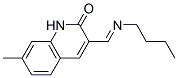 (9ci)-3-[(丁基亞氨基)甲基]-7-甲基-2(1H)-喹啉酮結(jié)構(gòu)式_586986-37-0結(jié)構(gòu)式