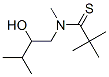 n-(2-羥基-3-甲基丁基)-n,2,2-三甲基丙烷硫代酰胺結(jié)構(gòu)式_58832-29-4結(jié)構(gòu)式